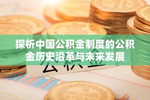 七美探析中国公积金制度的公积金历史沿革与未来发展