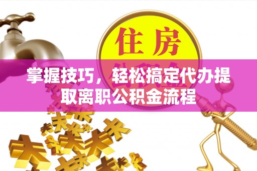 七美掌握技巧，轻松搞定代办提取离职公积金流程