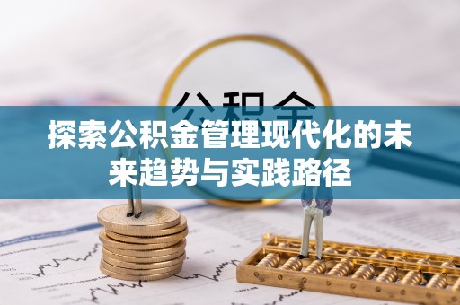 七美探索公积金管理现代化的未来趋势与实践路径