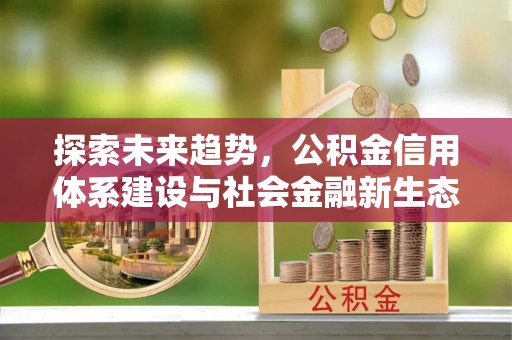七美探索未来趋势，公积金信用体系建设与社会金融新生态