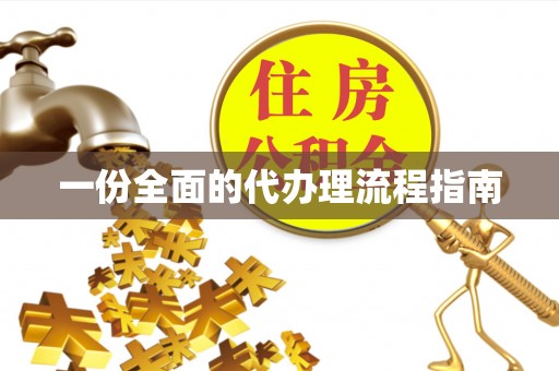 七美一份全面的代办理流程指南